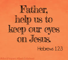 eyes on Jesus