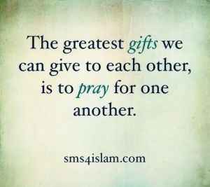 prayer for each other